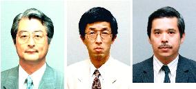 Three Japanese envoys named